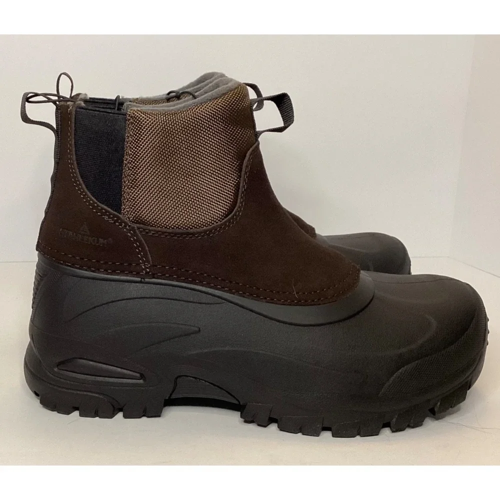 Staheekum Yukon Insulated Waterproof  Snow Boot Men's Size 8 Brown NIB